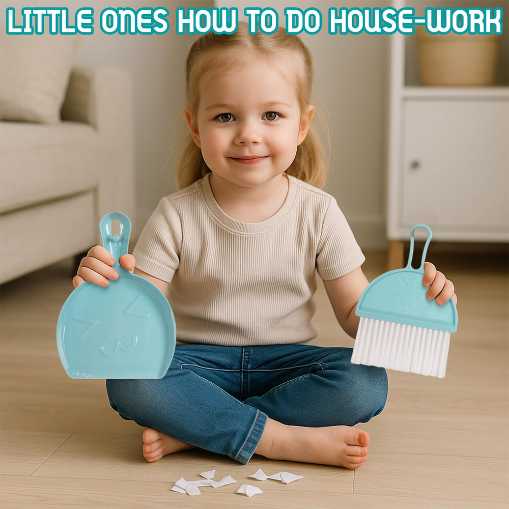 WoodenEdu Cleaning Brush designed for small hands and safe grooming play.