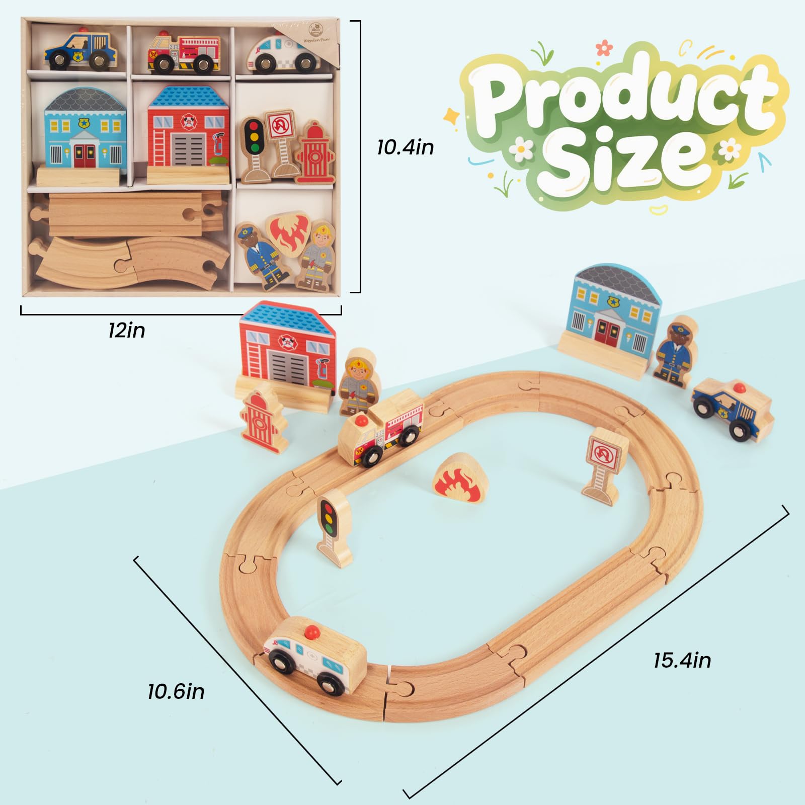 WOODENFUN compatibility with major brands ensures easy expansion and collection integration