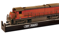 Woodland Scenics Roto Wheel Cleaner side view showing compact setup for models.
