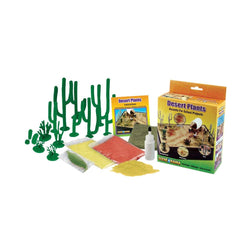 Woodland Scenics SP4124 miniature succulents add authentic desert texture.