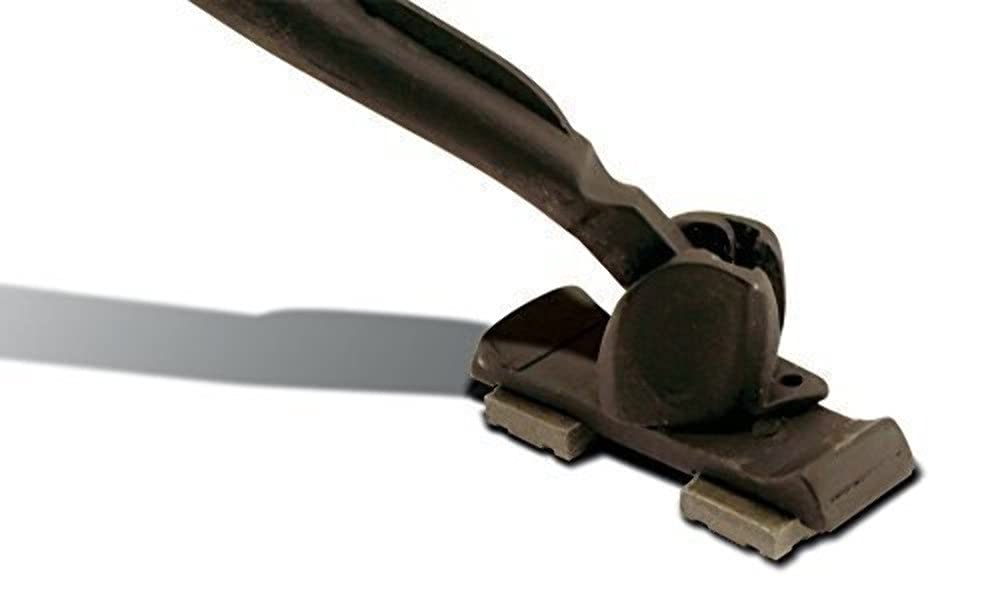 Woodland Scenics Tidy Track Rail Tracker Cleaning Kit model railroad scene improved with cleaner joints.