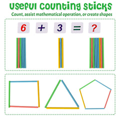 WOODMAM arithmetic table encourages basic operations in a visual, hands-on way.