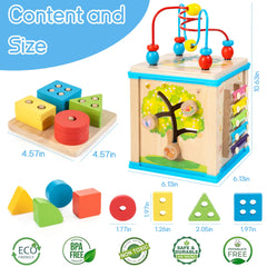 Woodmam animal sliding game showcases cause-and-effect learning in action.