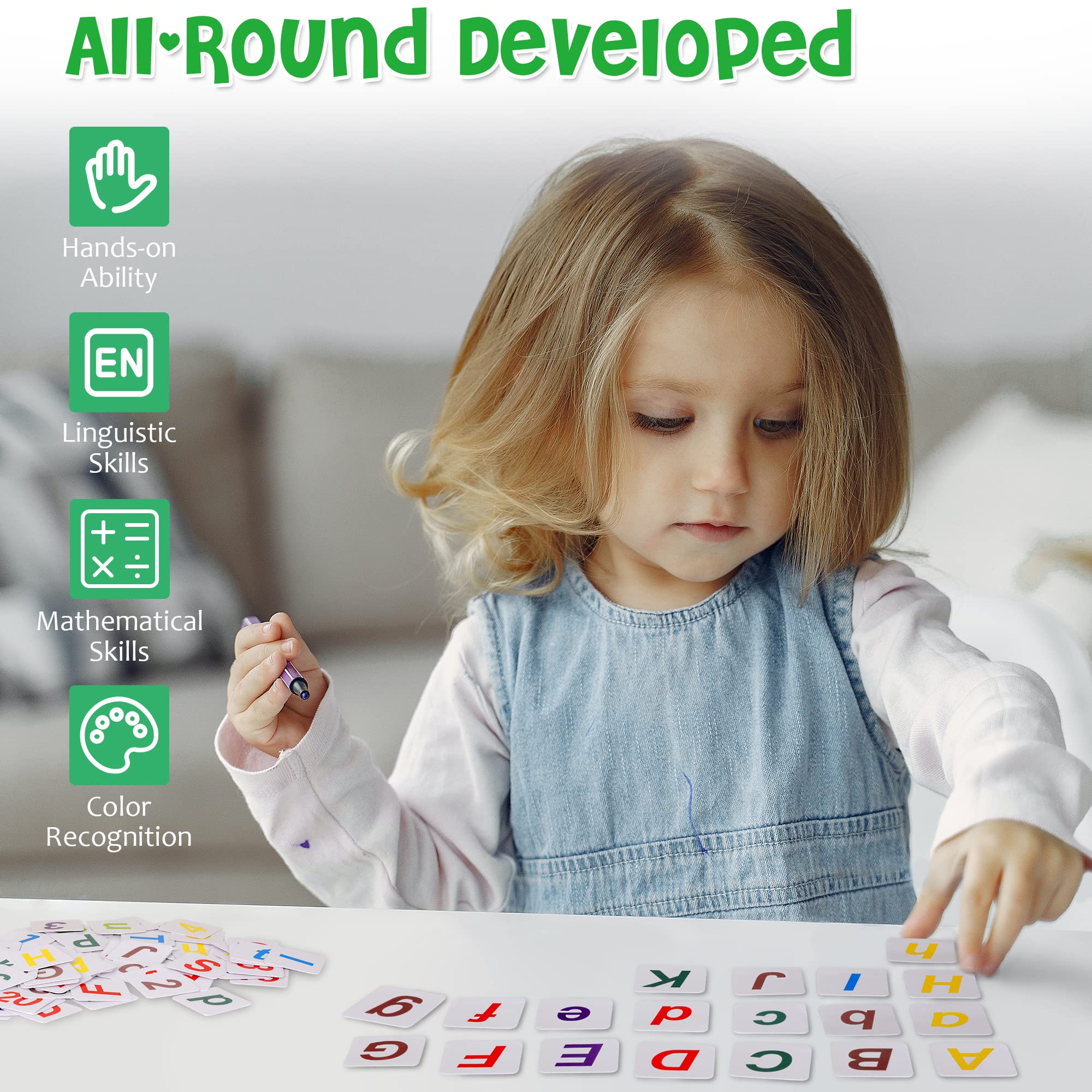 WOODMAM educational gift for preschoolers inspires calm, focused learning at home.