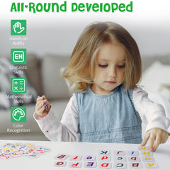 WOODMAM educational gift for preschoolers inspires calm, focused learning at home.