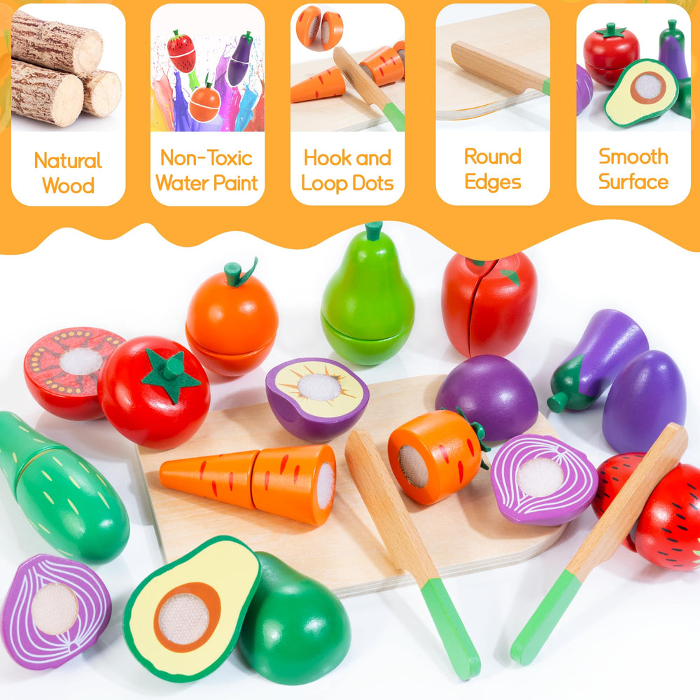 WOODMAM fine motor skills development during pretend cooking