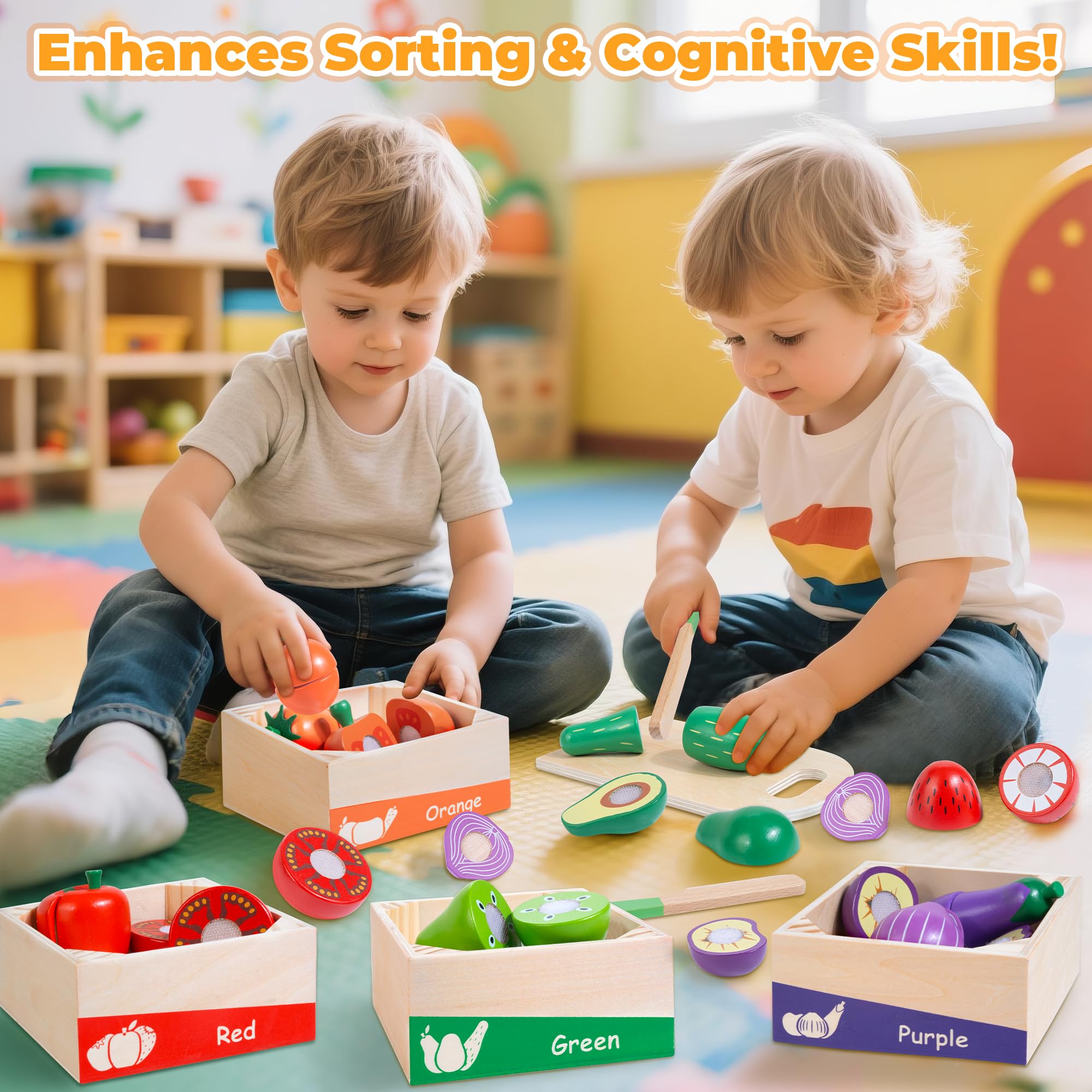 WOODMAM imaginative kitchen play fosters creative stories