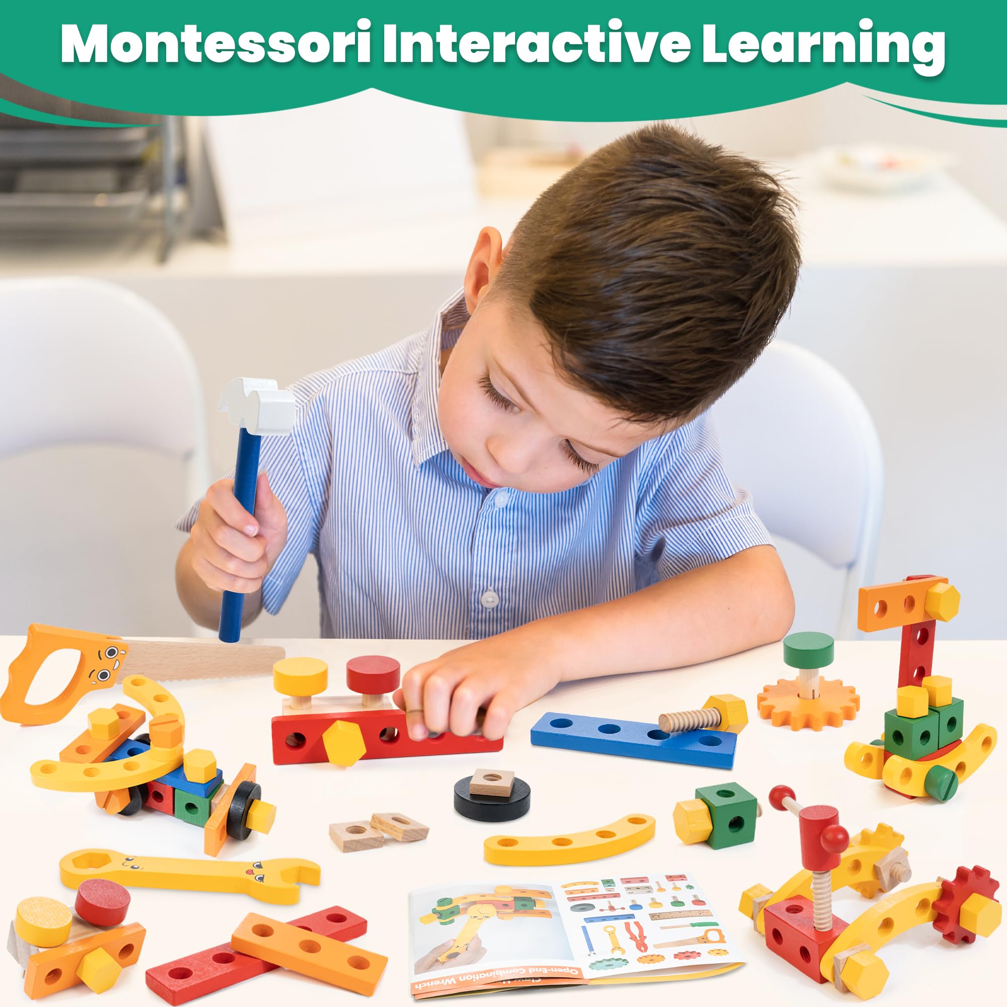WOODMAM gift-ready box makes a great first engineering toy