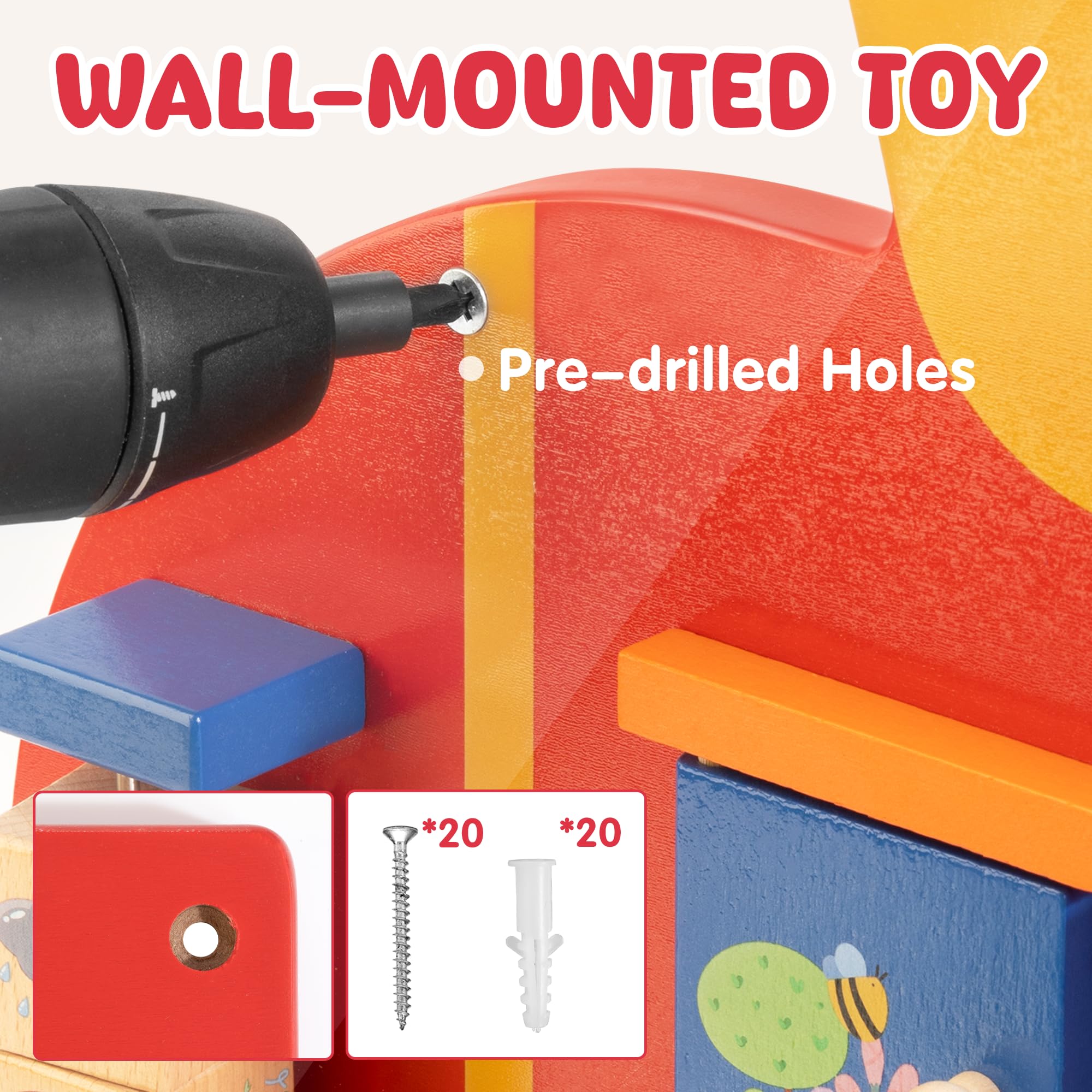 WOODMAM toddler-friendly design supports early learning in homes, classrooms, and waiting rooms.