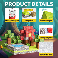 WoodnPlay creative structures formed with blocks showcase imagination in action.