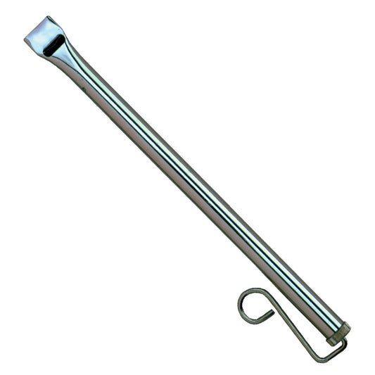 Woodstock American Song Whistle demonstrates slide action for two-octave range exploration.