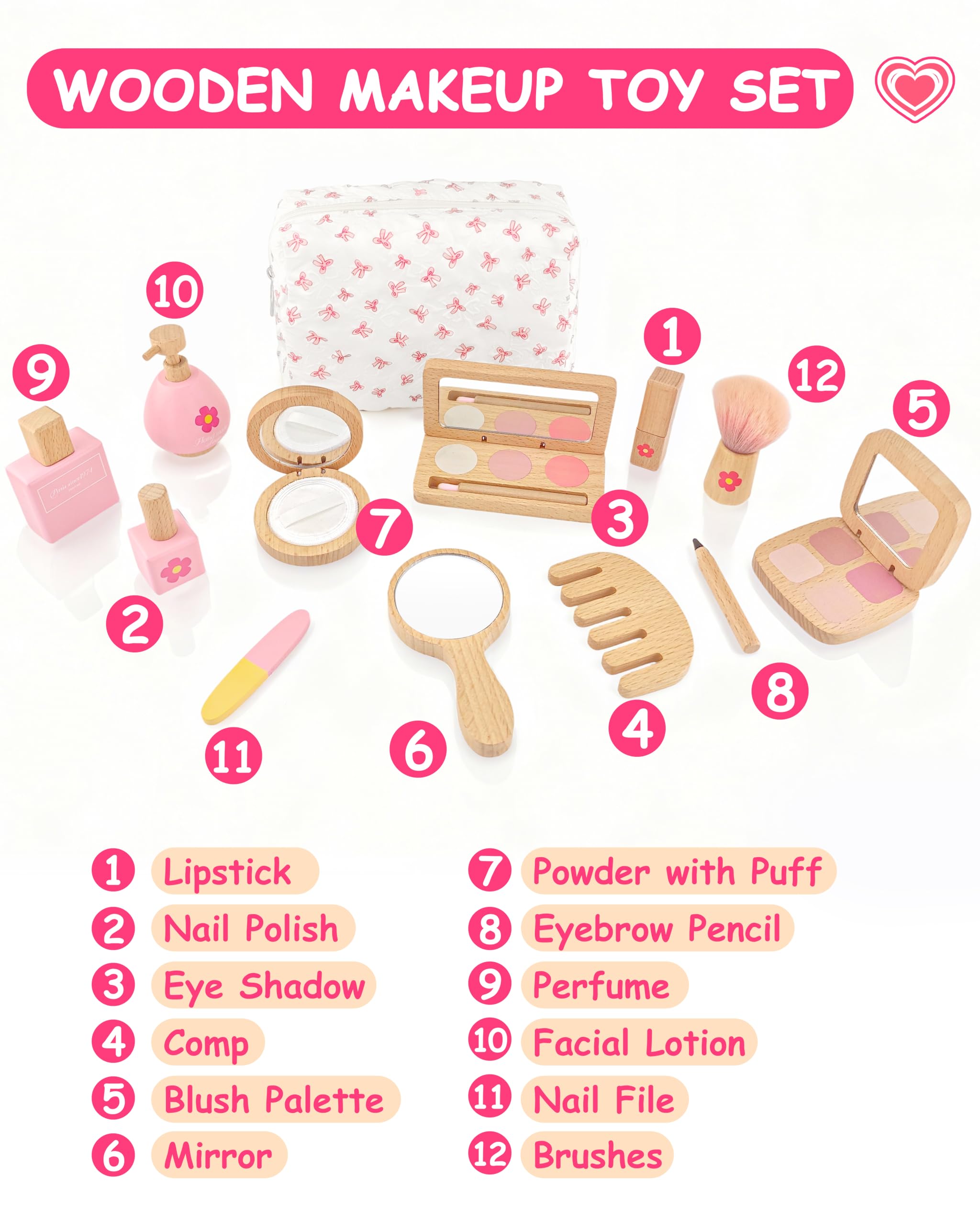 WoodsyJoy nail polish bottle for safe pretend beauty on playdates.