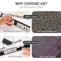 WOOIIROM universal-fit racks beside traditional and American sets, versatile compatibility