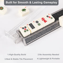 Universal fit for most American and traditional Mahjong sets.