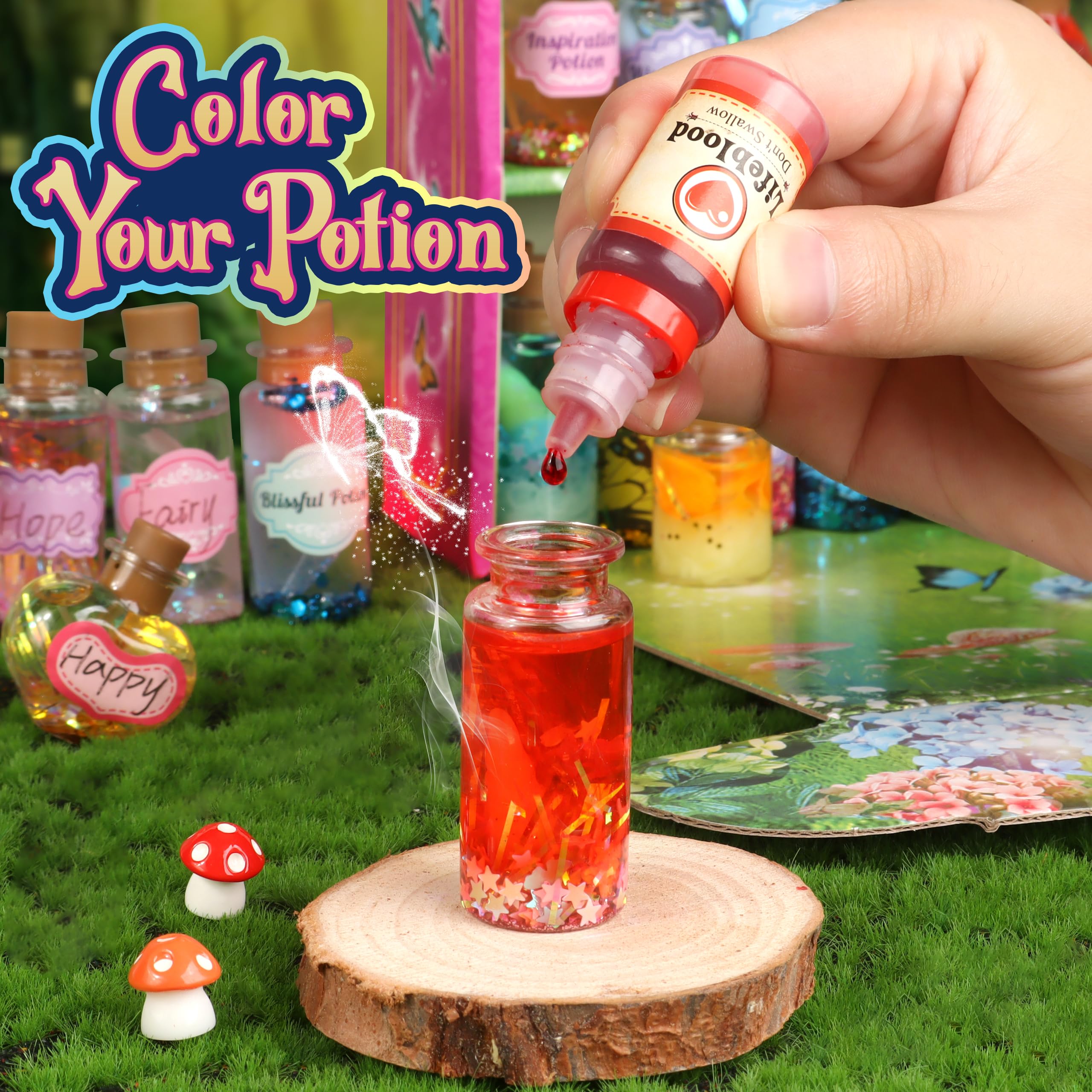 Wookidel Fairy Magic Craft Kit cauldron and items spark hands-on pretend play adventures.
