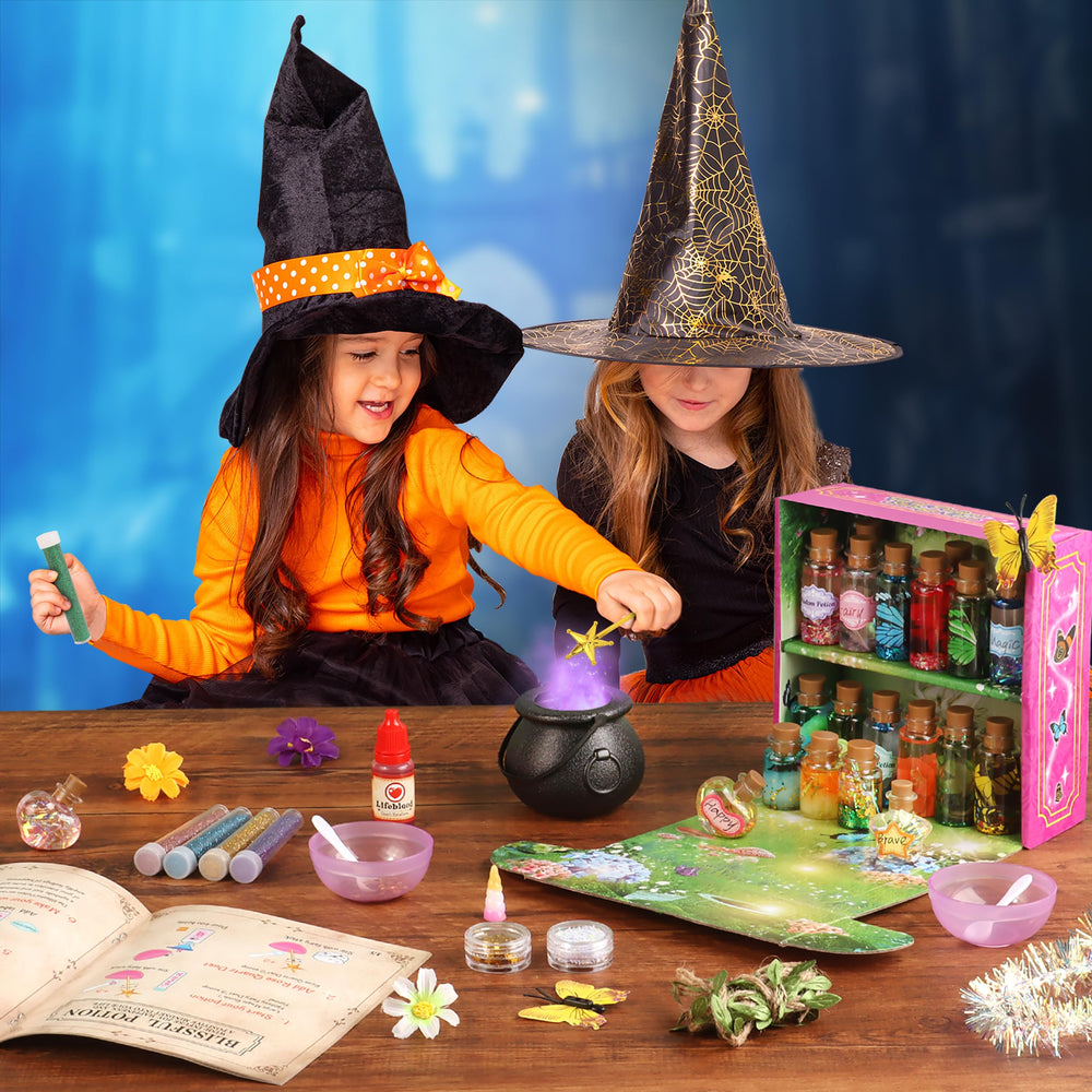 Wookidel glittery sparkles help finish enchanted creations and boost visual appeal.