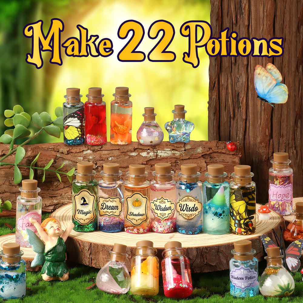 Glow stones illuminate night-time potion making sessions with Wookidel kit.