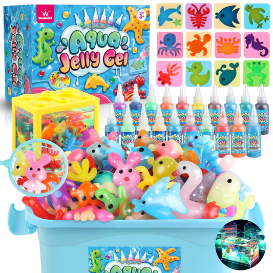 Wookidel Magic Water Elf Kit box opens to spark quick creative play for kids.