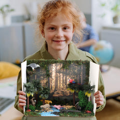 Wookidel tree models variety creates lush rainforest canopies