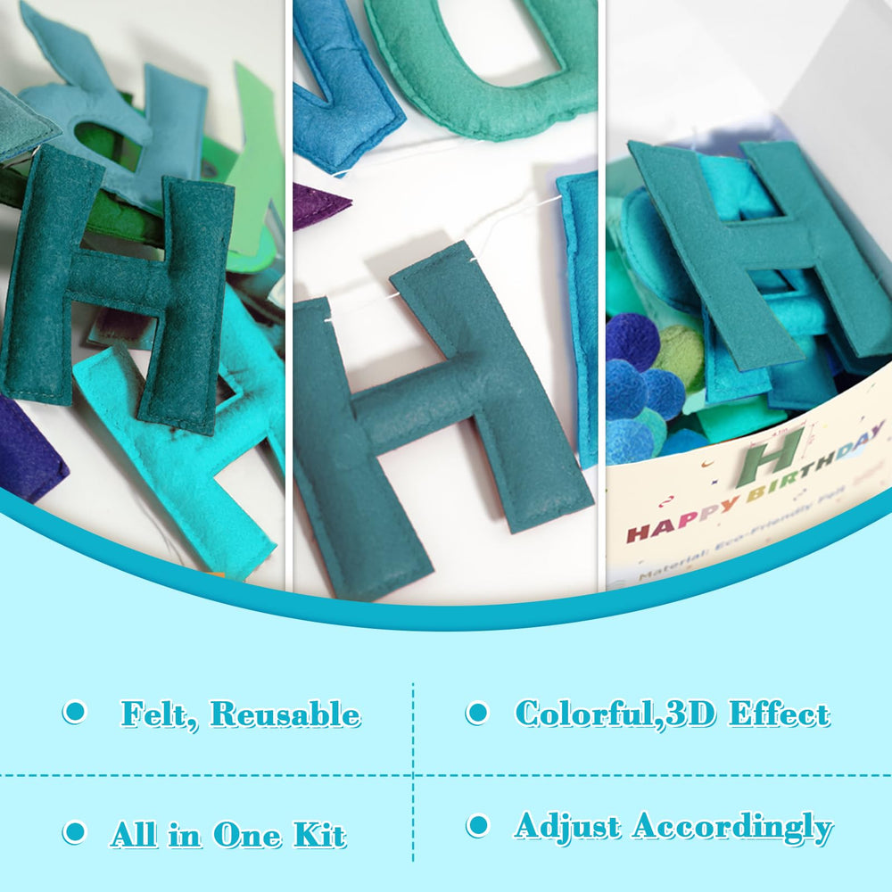 Woonnuk all-in-one party decoration kit for easy setup