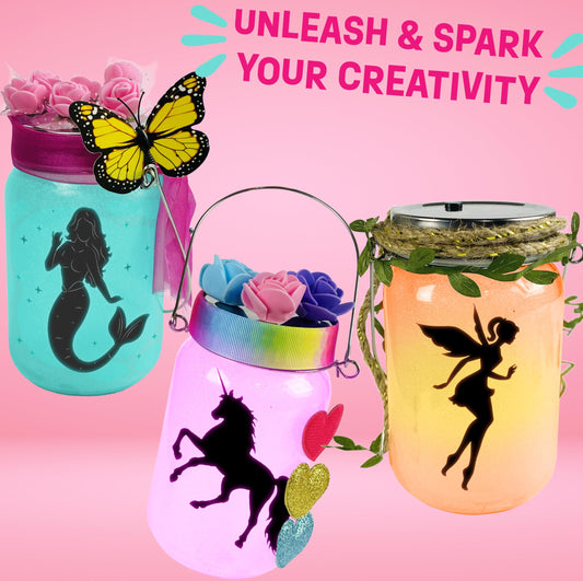 WOOODLIFY ribbons and glitter palette for vibrant color customization.