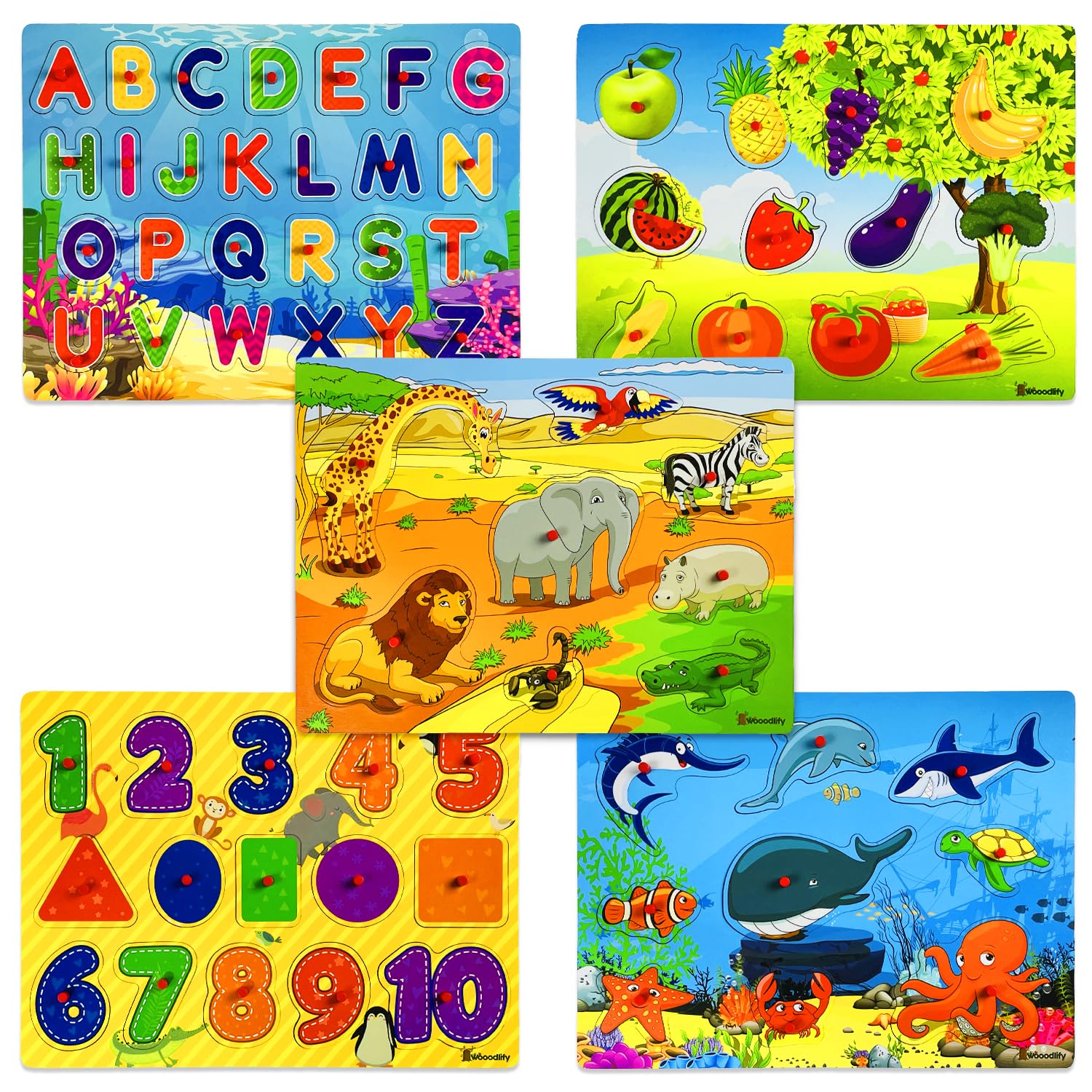 WOOODLIFY toddler puzzle playtime example for calm, focused learning sessions