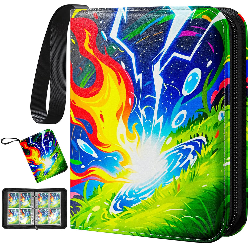 Woorhive binder cover closeup showing durable waterproof material for card protection