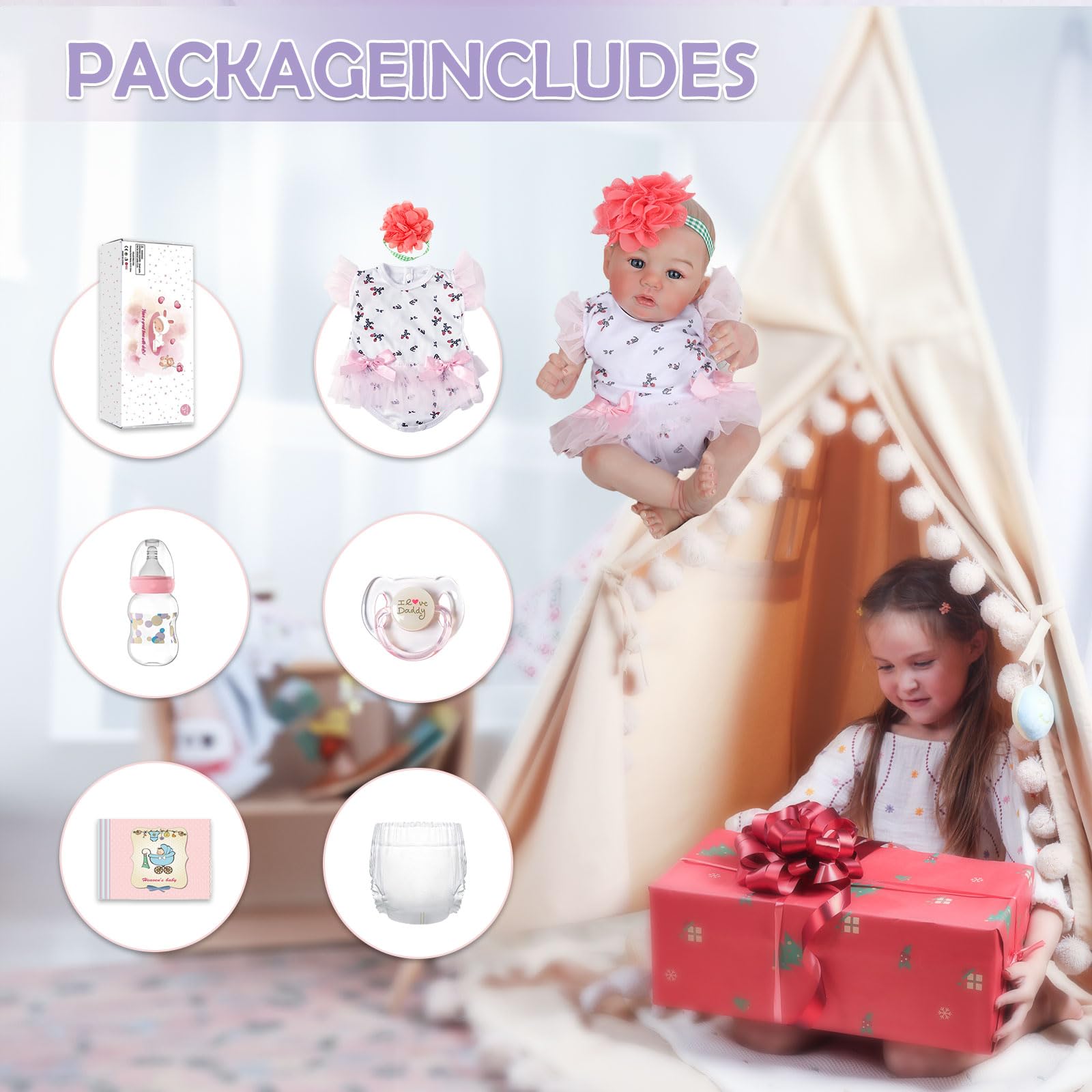 WOOROY soft cloth body provides cuddly heft and easy posing during play.