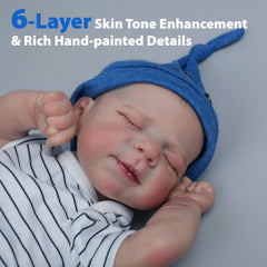 WOOROY weighted soft vinyl body offers a tactile, comforting handling experience.
