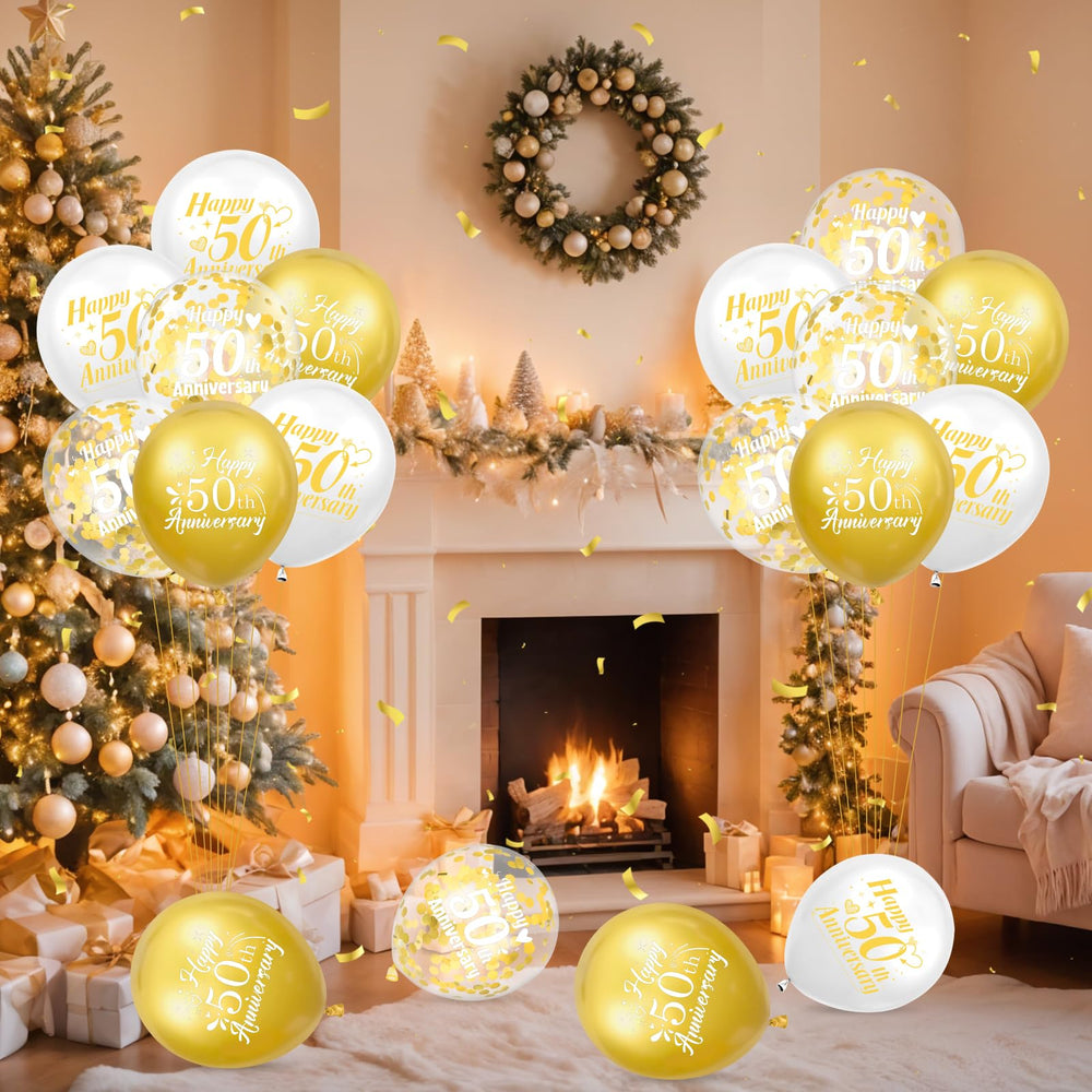 Woosytoo confetti balloons highlight the cake table with shimmering details