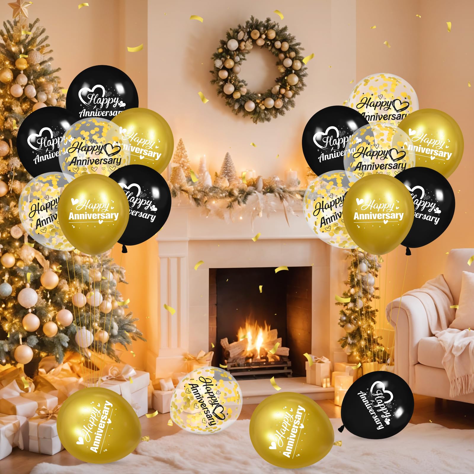 Woosytoo black balloons 12inch provide dramatic contrast for events