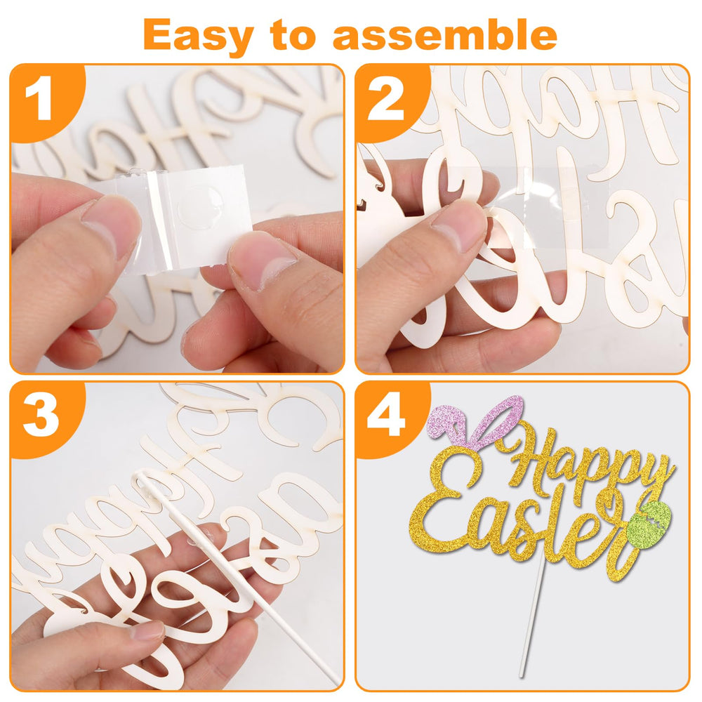 Wootkey carrot cupcake toppers brighten treats with seasonal character