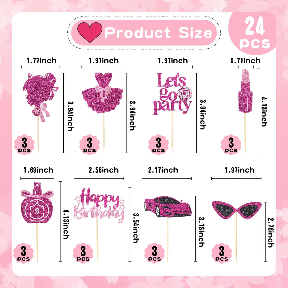 Wootkey glitter princess skirt topper creates elegant dessert accents