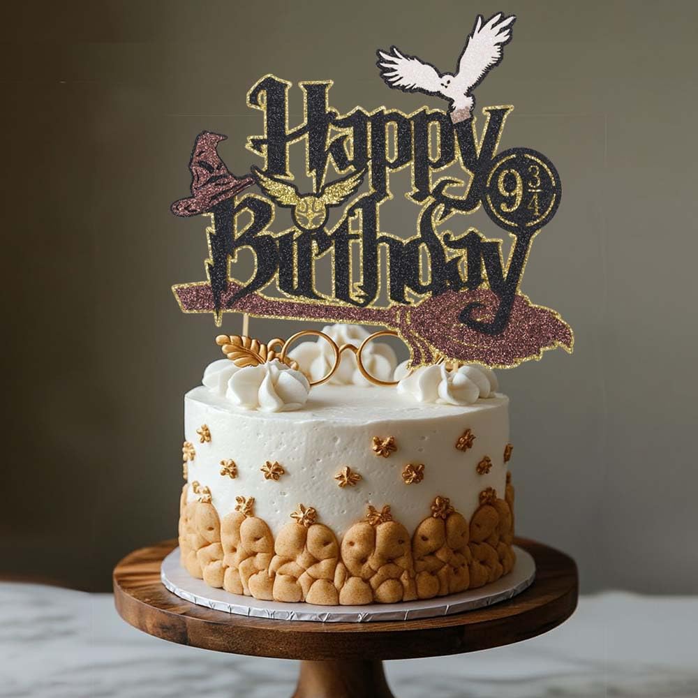 Wootkey magic theme cake topper suited for themed parties
