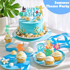 Wootkey Moa hibiscus detail enhances summer cake decor