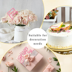 Wootkey versatile decoration for birthdays, weddings, or Valentine's celebrations.