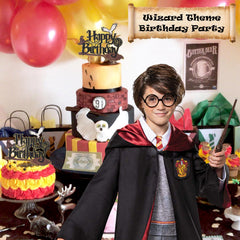 Wootkey topper with tie wings provides versatile placement for various cakes