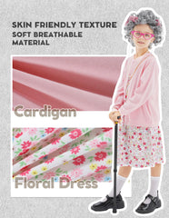 WooWee stockings complete the outfit for a polished, age-appropriate look.