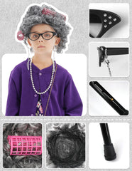 WooWee metal crutch accessory for kids adds authentic detail to the look.