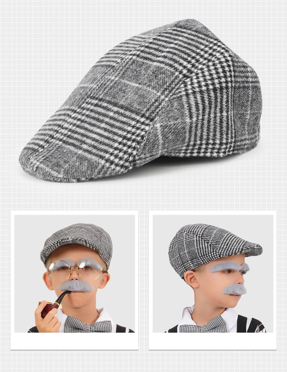 WooWee suspenders-costume provides authentic detail for 100th day celebrations.