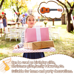 Woozettn kids ukulele child playing demo in a cozy setting