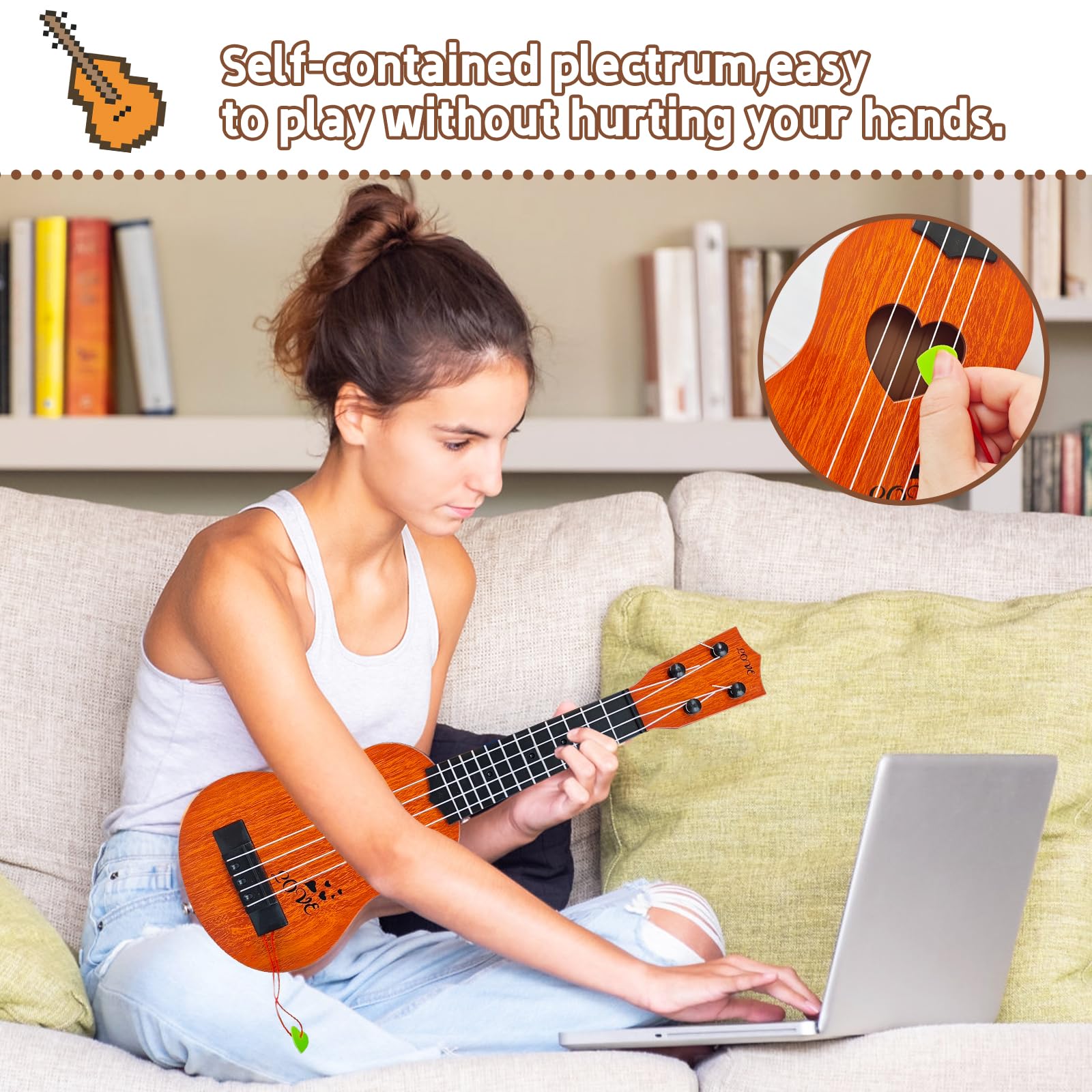 Woozettn kids ukulele packaging included for gifting