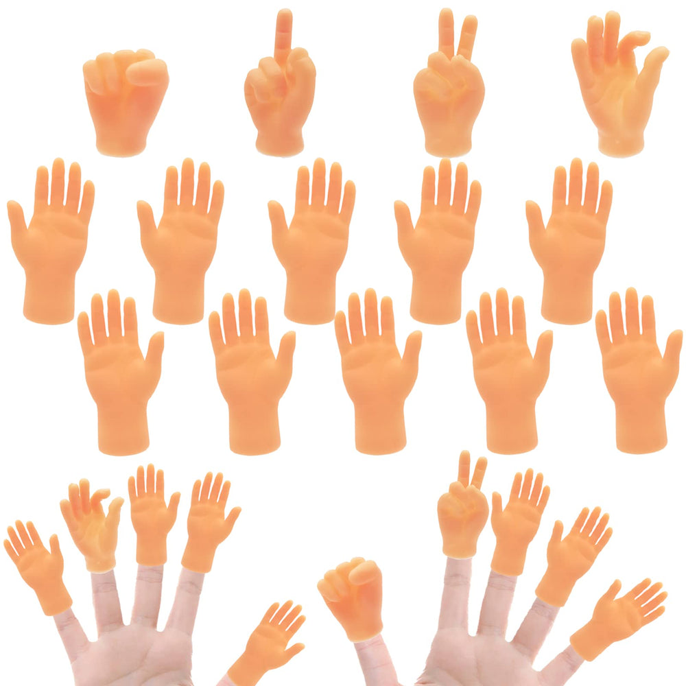 Woozettn tiny finger hands pack for playful puppet shows and photos