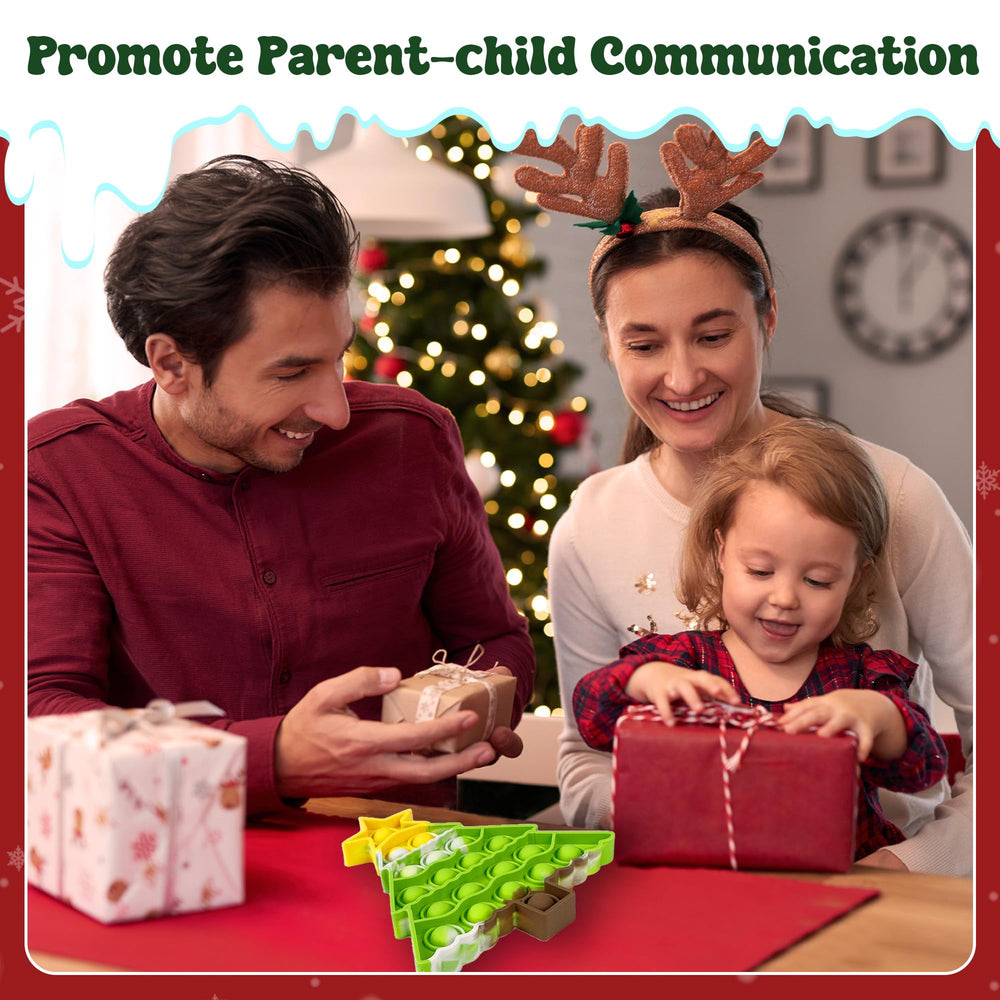 Woplagyreat Christmas Tree Fidget Toy compact size ideal for travel