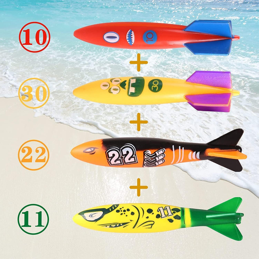 Woplagyreat diving rings, ideal for pool game play and target practice