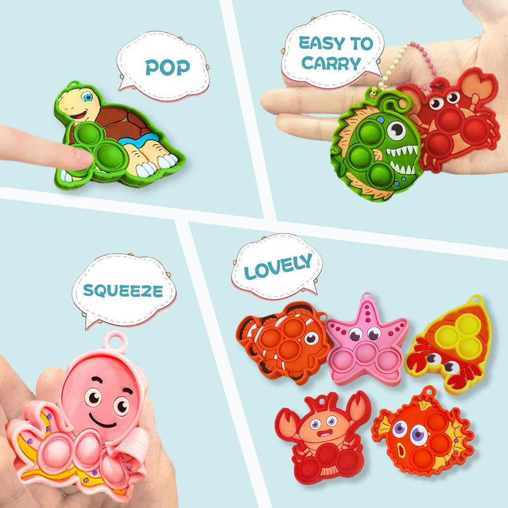 Woplagyreat varied colors pop toy set, perfect party favors and rewards.