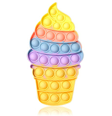 Woplagyreat ice cream cone bubble toy for calm, focused play