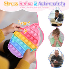 Woplagyreat soft-non-toxic-silicone cupcake-fidget ensures durable daily use.