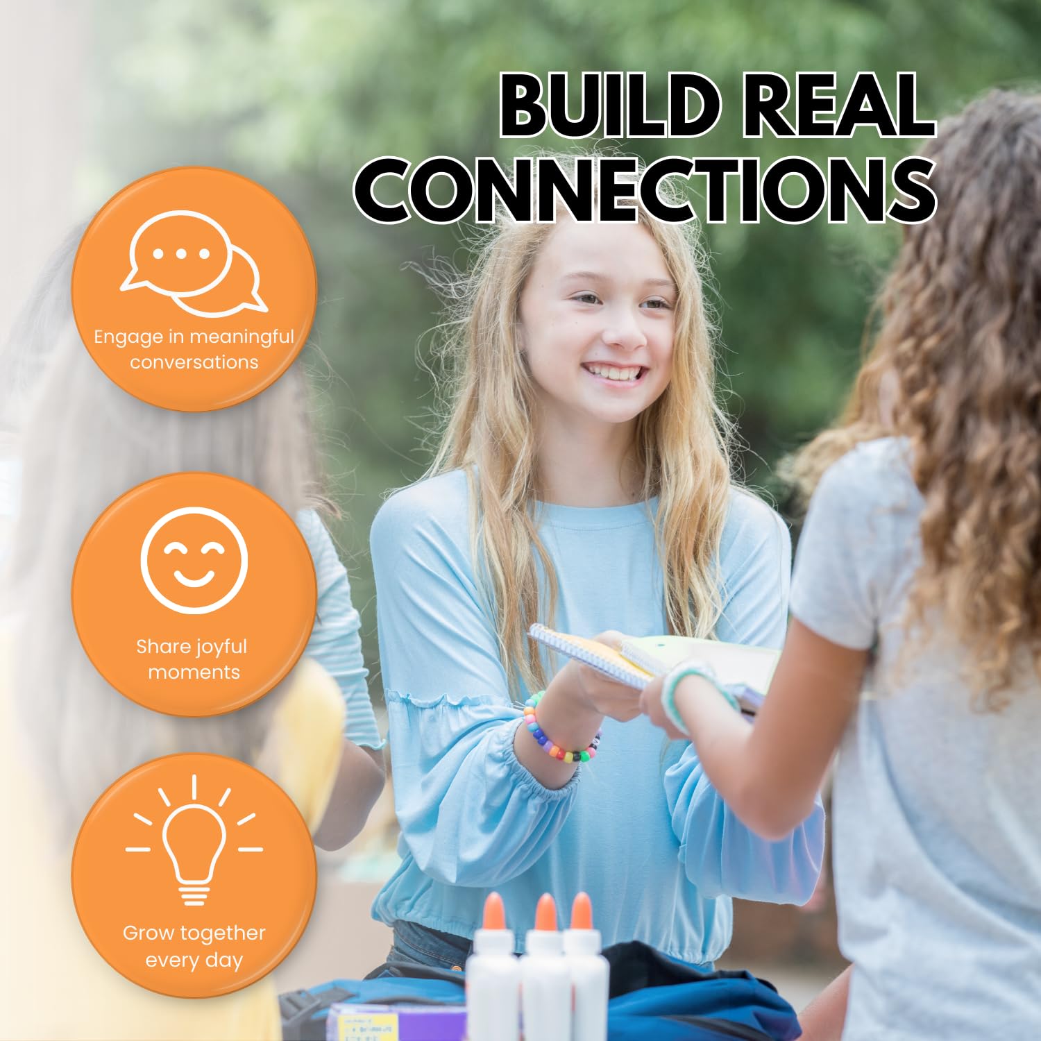 WORD TEASERS conversation starters for confident classroom and family conversations.