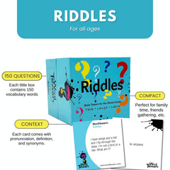 Word Teasers Riddles during a family game night sparks conversation and laughter
